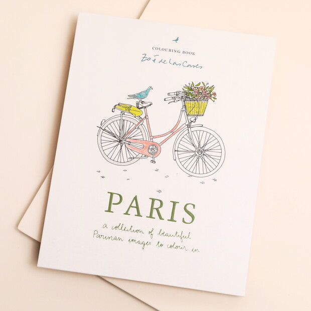Paris: A collection of beautiful Parisian images to colour in