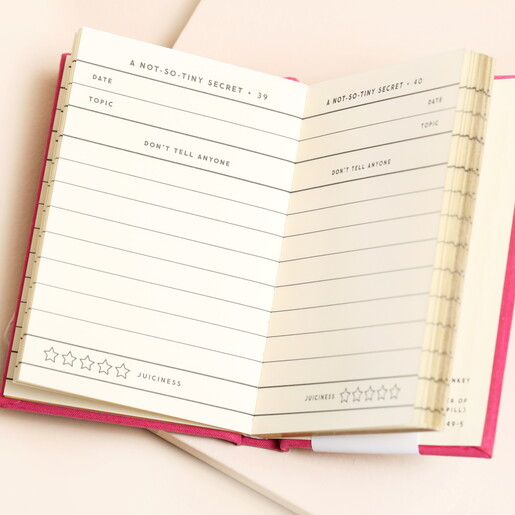 A Tiny Diary for Not So Tiny Secrets