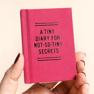 A Tiny Diary for Not So Tiny Secrets