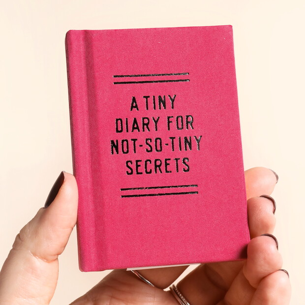 A Tiny Diary for Not So Tiny Secrets