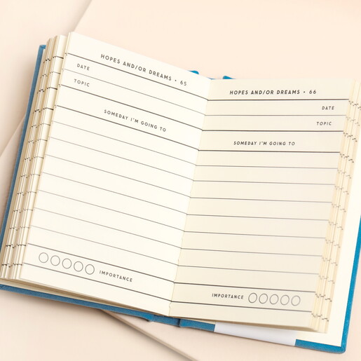 A Tiny Diary for Tiny Hopes and Dreams