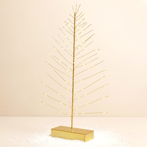 Battery Powered Light Up Christmas Tree Decoration