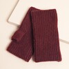 Burgundy Knitted Hand Warmers