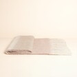 Personalised Beige Winter Scarf