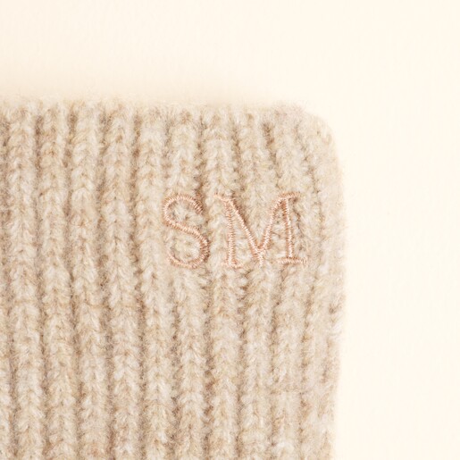 Close Up of Personalised Mocha Hand Warmers