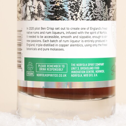 back of bottle close up