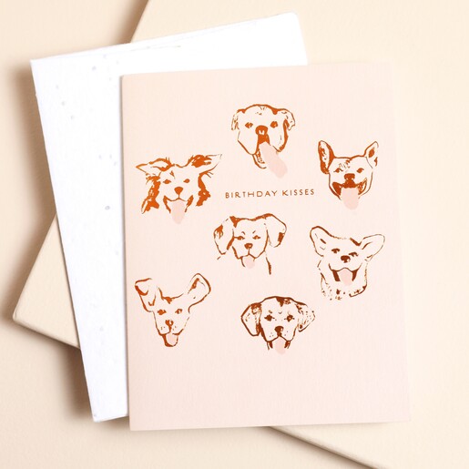 Ohh Deer Kisses Birthday Card