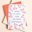 Ohh Deer Have A Lotl Fun Greetings Card