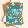 Ohh Deer Lovely as You Blooms Birthday Card