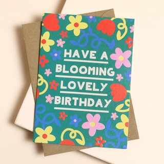 Ohh Deer Have A Blooming Lovely Birthday Greetings Card
