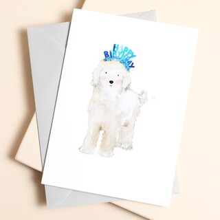 Ohh Deer Lucy Dog Birthday Card