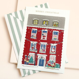 Ohh Deer Merry Christmas House Greeting Card