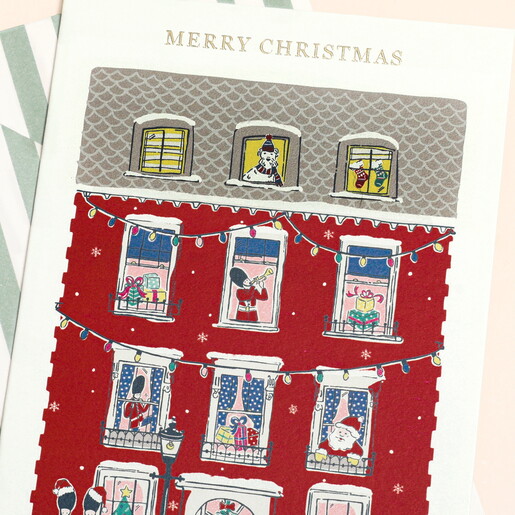 Ohh Deer Merry Christmas House Greeting Card