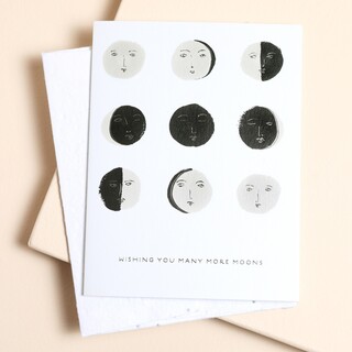 Ohh Deer Wishing You Many More Moons Birthday Card