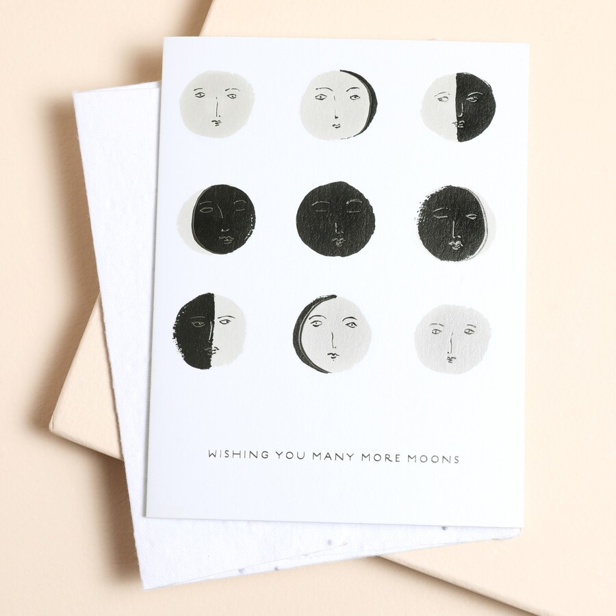 Wishing You Many More Moons Birthday Card | Ohh Deer | Lisa Angel