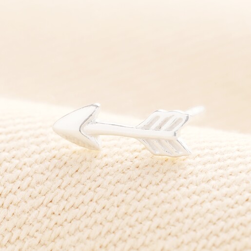 Sterling Silver Arrow Piercing Earring