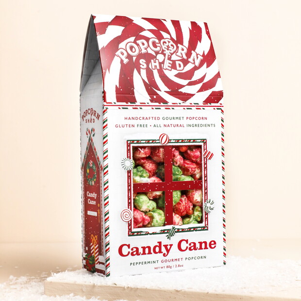 Popcorn Shed Candy Cane Popcorn Popcorn Shed Candy Cane Popcorn