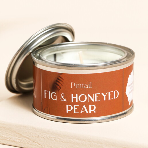 Pintail Fig and Honeyed Pear Paint Pot Candle