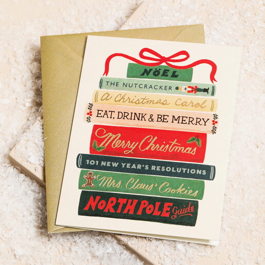 Rifle Paper Co. Holiday Books Christmas Card