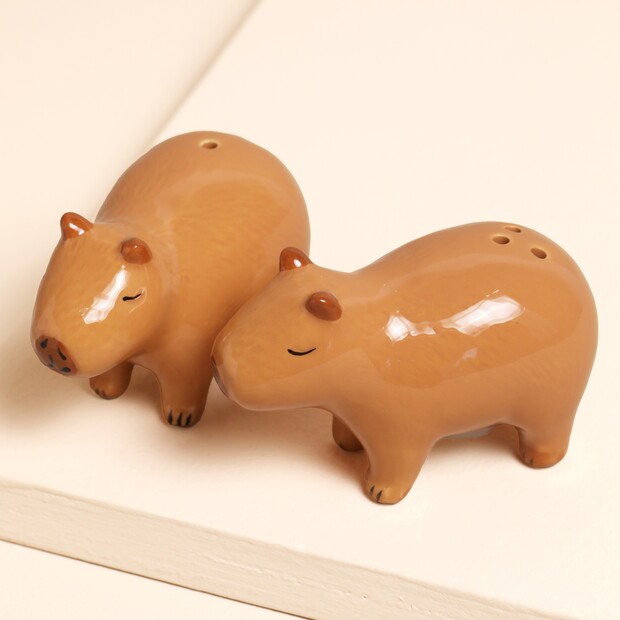 Sass & Belle Capybara Salt & Pepper Shakers