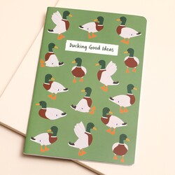 Sass & Belle Mallard Duck A5 Notebook