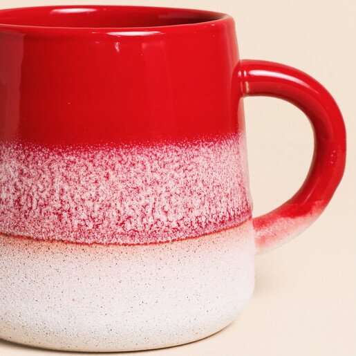 Sass & Belle Mojave Glaze Red Mug