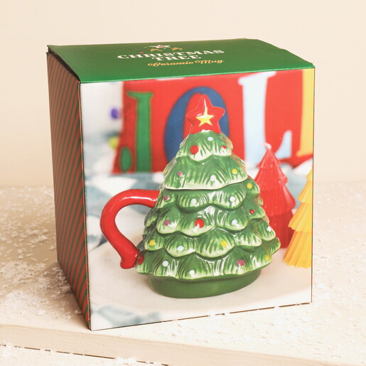 Something Different Nostalgic Christmas Tree Mug