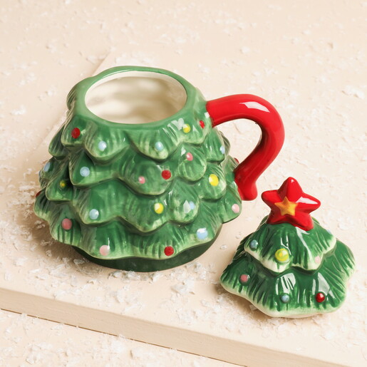 Something Different Nostalgic Christmas Tree Mug