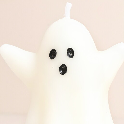 Close up of Something Different Sweet Ghost Shaped Candle