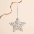 Beaded Star Hanging Decoration