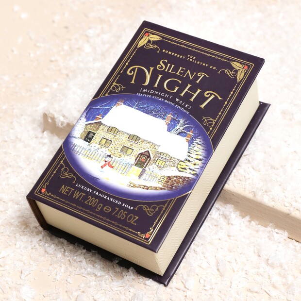 Somerset Toiletry Co Midnight Walk Silent Night Book Soap