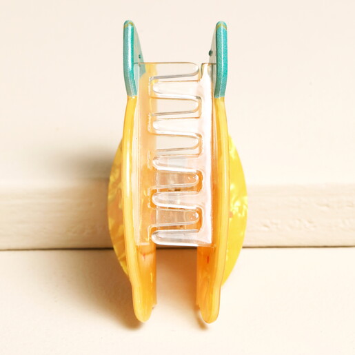 Large Yellow Lemon Hair Clip