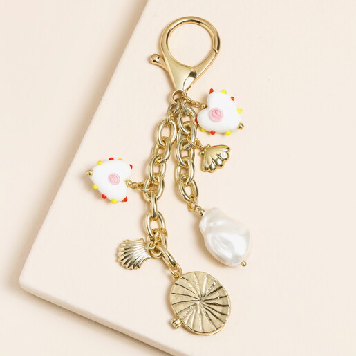 Chunky Charm Bag Charm in Gold Chunky Charm Bag Charm in Gold
