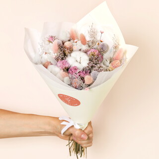 Luxury Snow Fairy Dried Flower Bouquet