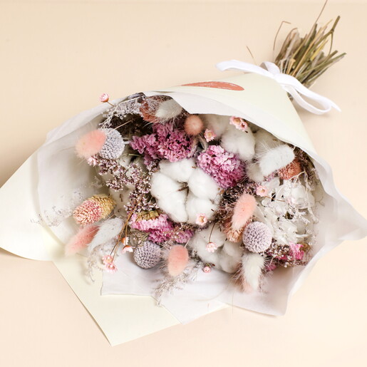 Luxury Snow Fairy Dried Flower Bouquet