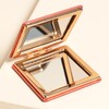 Bright Days Rust Celestial Compact Mirror Open