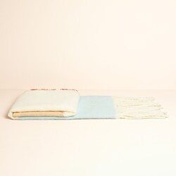Colour Block Winter Scarf
