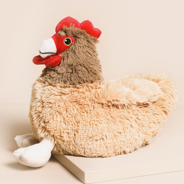 Warmies Microwaveable Brown Hen Soft Toy