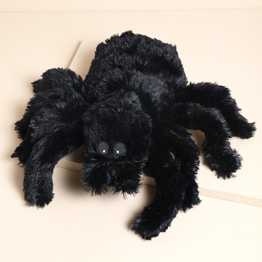 Warmies Microwaveable Spider Soft Toy on a neutral background