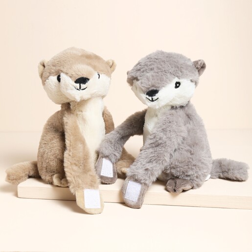 Separated Warmies Warm Hugs Otters Microwavable Soft Toys