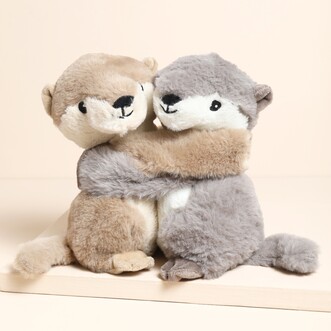 Warmies Warm Hugs Otters Microwaveable Soft Toy