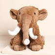 Warmies Woolly Mammoth Microwavable Soft Toy from the front