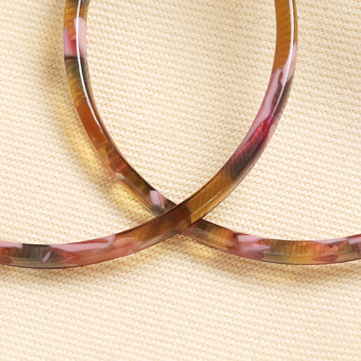 close up of hoop
