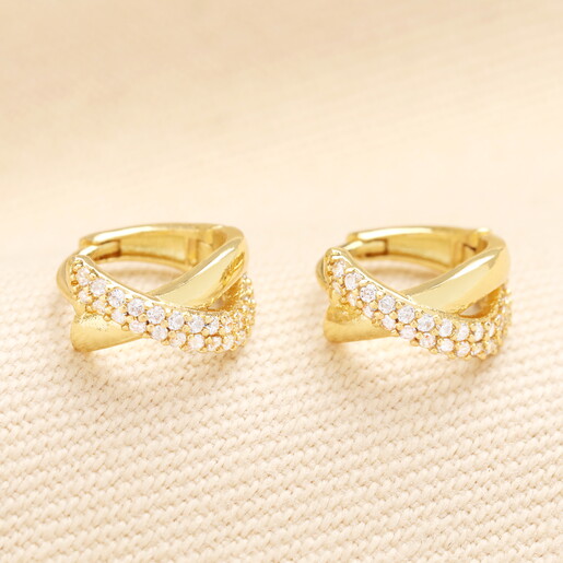 14ct gold plated brass earrings