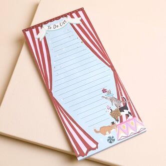 Circus Cat Notepad