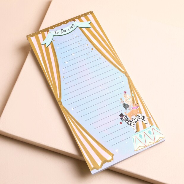 Circus Dog Notepad
