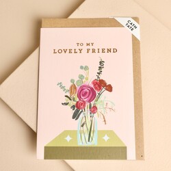 Cath Tate Lovely Friend Greetings Card