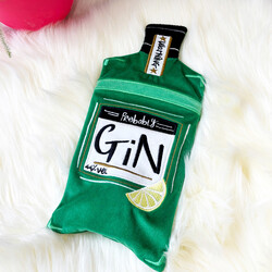 House of Disaster Small Talk Gin Hot Water Bottle