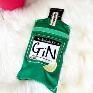 House of Disaster Small Talk Gin Hot Water Bottle