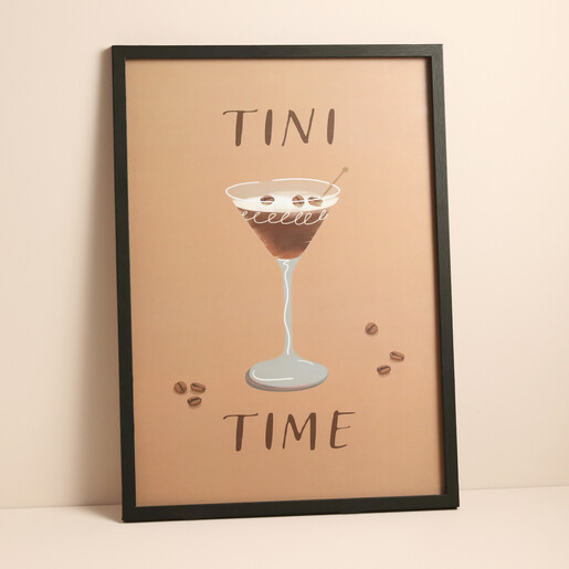 martini print